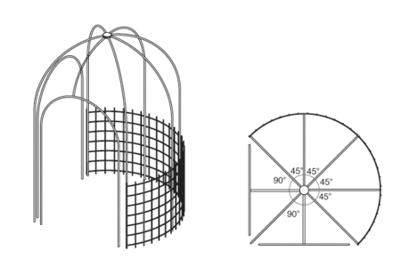 2方向入り口タイプ　概要図